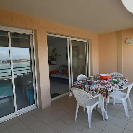 Appartement 2* A Sete, Terrasse Face Plage, 2 Chambres, 6 Pers - Fr-1-472A-173 *