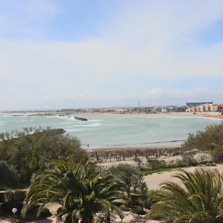 2 Pieces, Terrasse 14m², Face Plage, Pour 6 Personnes, Classe 2* - Fr-1-472a-173 Apartment Sete